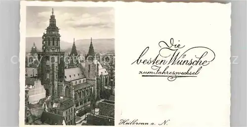 AK / Ansichtskarte Heilbronn Neckar Kilianskirche Kat. Heilbronn