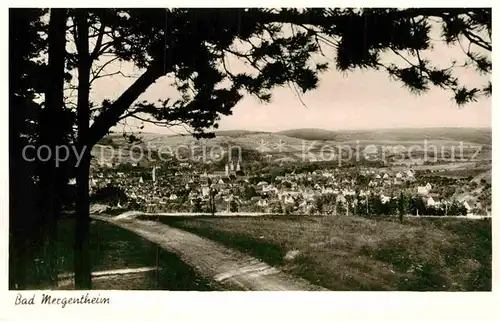 AK / Ansichtskarte Bad Mergentheim Panorama Kat. Bad Mergentheim