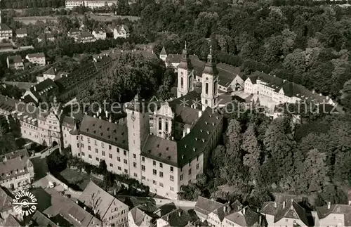 AK / Ansichtskarte Mergentheim Bad Fliegeraufnahme Schloss Kat. Bad Mergentheim