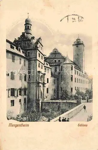 AK / Ansichtskarte Mergentheim Bad Schloss Kat. Bad Mergentheim