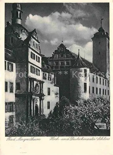 AK / Ansichtskarte Mergentheim Bad Hoch Deutschmeister Schloss Kat. Bad Mergentheim