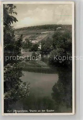 AK / Ansichtskarte Mergentheim Bad Tauber Panorama Kat. Bad Mergentheim