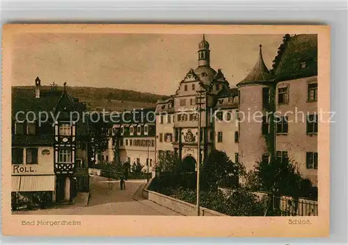 AK / Ansichtskarte Mergentheim Bad Schloss Kat. Bad Mergentheim