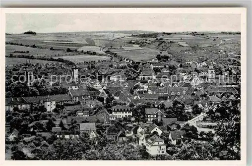 AK / Ansichtskarte Mergentheim Bad Panorama Kat. Bad Mergentheim