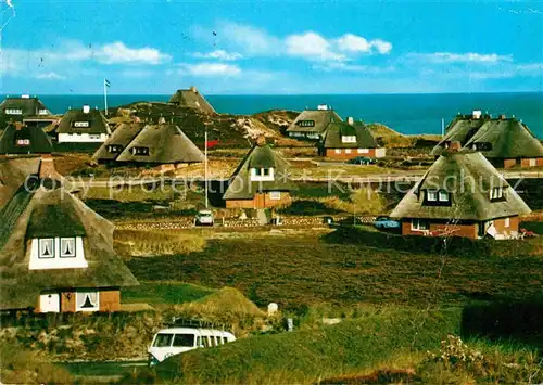 AK / Ansichtskarte Sylt Sonnenland Haeuser in den Duenen Kat. Sylt Ost