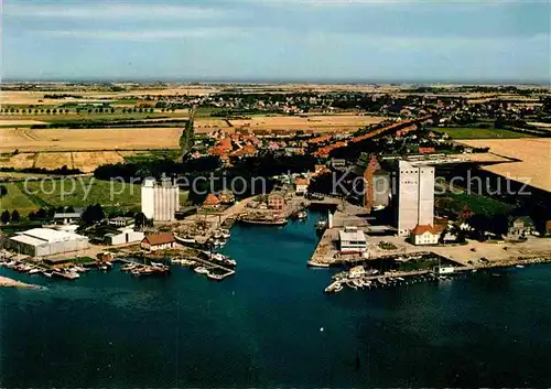 AK / Ansichtskarte Insel Fehmarn Hafen Burgstaaken Fliegeraufnahme Kat. Fehmarn