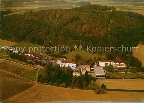 AK / Ansichtskarte Biberach Riss Kneipp Sanatorium Jordanbad Fliegeraufnahme Kat. Biberach an der Riss