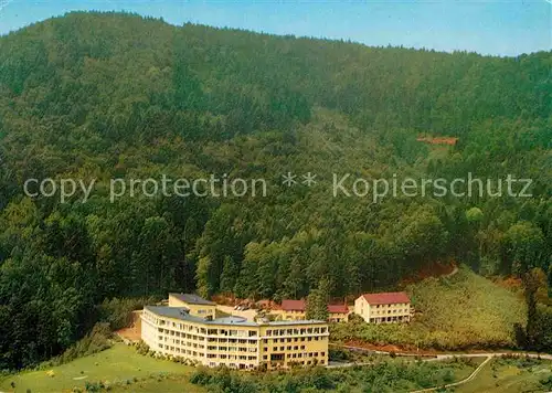 AK / Ansichtskarte Waldkirch Breisgau Bruder Klaus Sanatorium Fliegeraufnahme Kat. Waldkirch