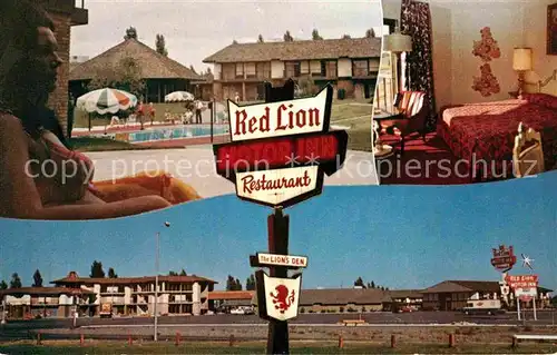 AK / Ansichtskarte Langley British Columbia Red Lion Motor Inn Kat. Langley