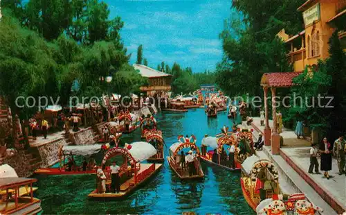 AK / Ansichtskarte Mexico Lago de Xochimilco Kat. Mexiko