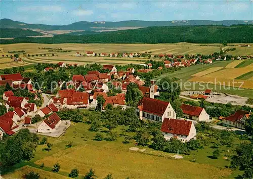 AK / Ansichtskarte Rottweil Neckar Fliegeraufnahme Gottesberg mit Bruder Klausen Jugendheim St. Josefshaus Kat. Rottweil