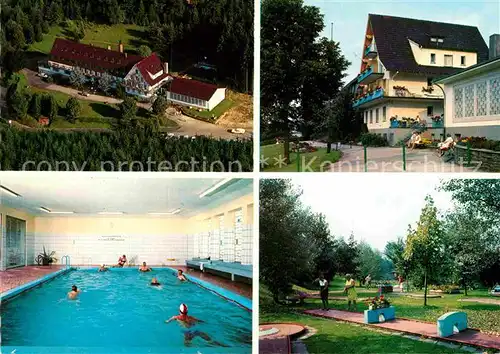 AK / Ansichtskarte Bad Muenstereifel Fliegeraufnahme Kurhaus Josefsheim Schwimmbad Minigolf Kat. Bad Muenstereifel