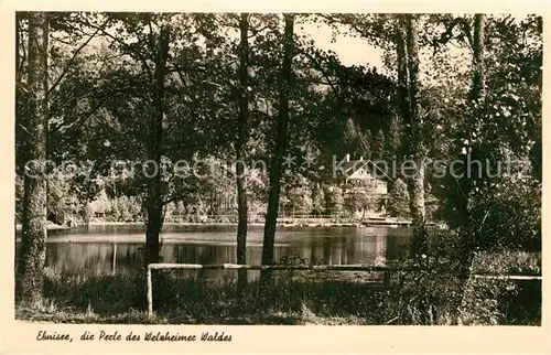 AK / Ansichtskarte Ebnisee im Welzheimer Wald Hotel Ebnisee