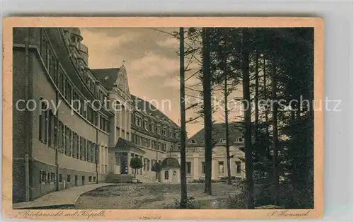 AK / Ansichtskarte Schwaebisch Gmuend Erholungsheim Schoenblick mit Kapelle Kat. Schwaebisch Gmuend