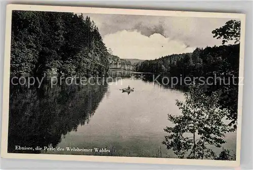 AK / Ansichtskarte Ebnisee im Welzheimer Wald