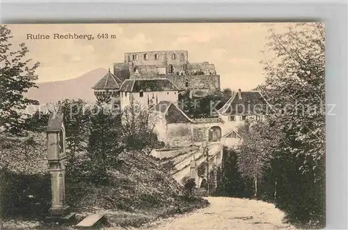 AK / Ansichtskarte Schwaebisch Gmuend Ruine Rechberg Kat. Schwaebisch Gmuend