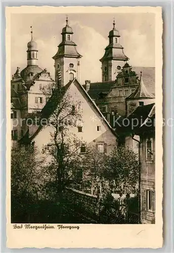 AK / Ansichtskarte Mergentheim Bad Pfarrgang Kat. Bad Mergentheim