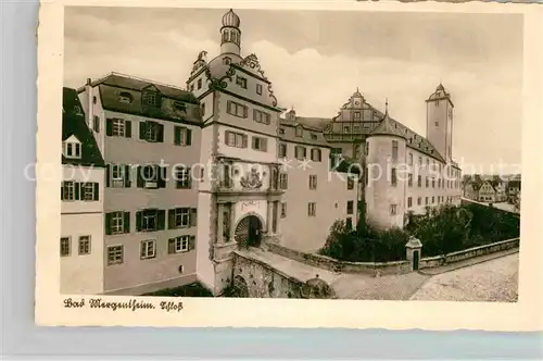 AK / Ansichtskarte Mergentheim Bad Schloss Kat. Bad Mergentheim