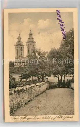 AK / Ansichtskarte Mergentheim Bad Schlosskirche Kat. Bad Mergentheim