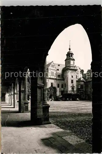 AK / Ansichtskarte Weilburg Lahn Schlosshof