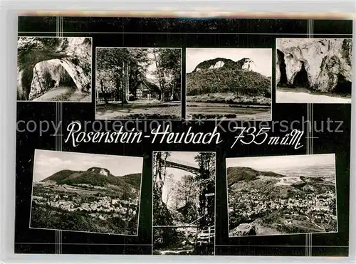 AK / Ansichtskarte Heubach Wuerttemberg Rosenstein Kat. Heubach