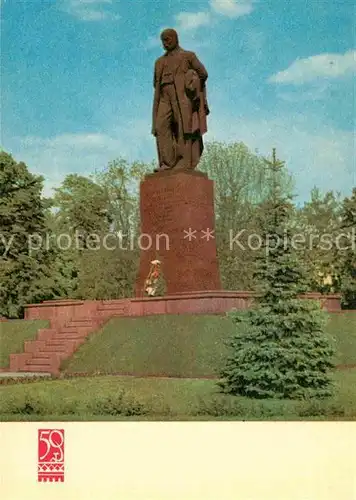 AK / Ansichtskarte Kiev Kiew Shevchenko Denkmal 