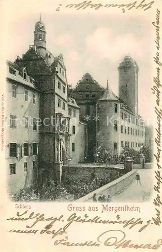 AK / Ansichtskarte Bad Mergentheim Schloss Kat. Bad Mergentheim