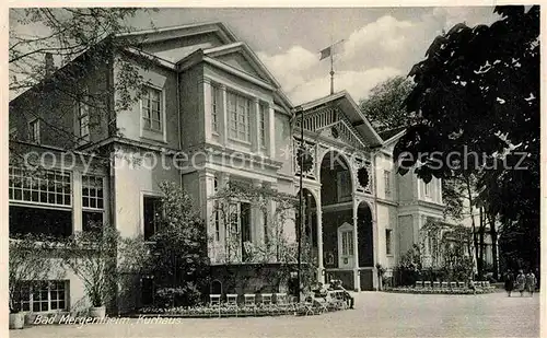 AK / Ansichtskarte Bad Mergentheim Kurhaus Kat. Bad Mergentheim