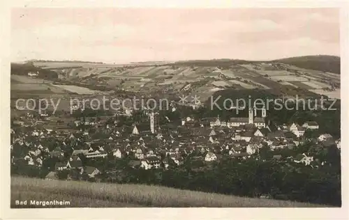 AK / Ansichtskarte Bad Mergentheim Panorama  Kat. Bad Mergentheim