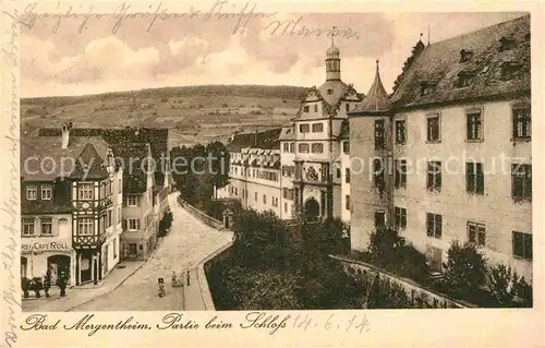 AK / Ansichtskarte Bad Mergentheim Schlosspartie Kat. Bad Mergentheim