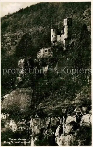 AK / Ansichtskarte Neckarsteinach Burg Schwalbennest Kat. Neckarsteinach