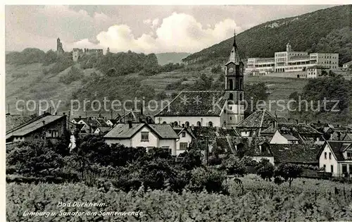 AK / Ansichtskarte Duerkheim Bad Limburg Sanatorium Sonnenwende Kat. Bad Duerkheim