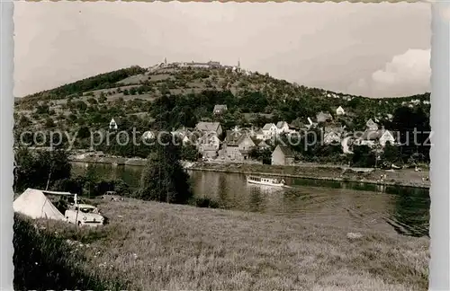 AK / Ansichtskarte Dilsberg Panorama Zelt Kat. Neckargemuend