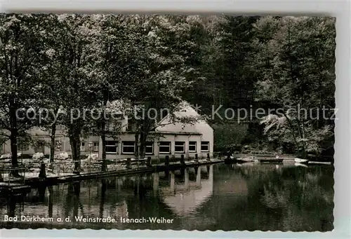 AK / Ansichtskarte Bad Duerkheim Isenach Weiher Kat. Bad Duerkheim