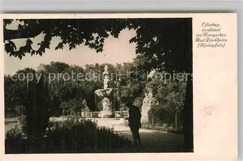 AK / Ansichtskarte Bad Duerkheim Ostertagdenkmal Kat. Bad Duerkheim