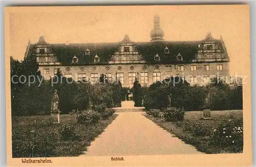 AK / Ansichtskarte Weikersheim Schloss  Kat. Weikersheim