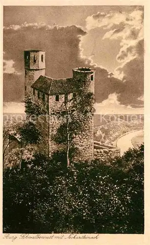 AK / Ansichtskarte Neckarsteinach Burg Schwalbennest Kat. Neckarsteinach