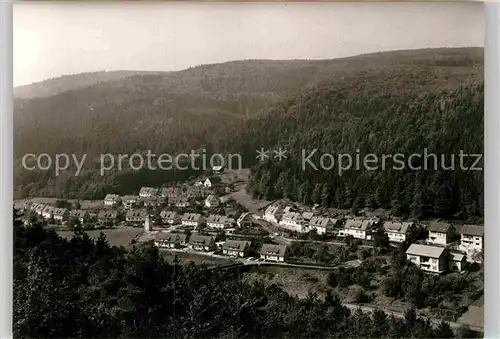 AK / Ansichtskarte Schoenau Odenwald Fliegeraufnahme Siedlung Lindenbach Kat. Schoenau