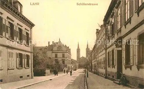 AK / Ansichtskarte Lahr Schwarzwald Schillerstrasse Kat. Lahr