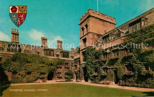 AK / Ansichtskarte Oxford Oxfordshire Pembroke College Kat. Oxford