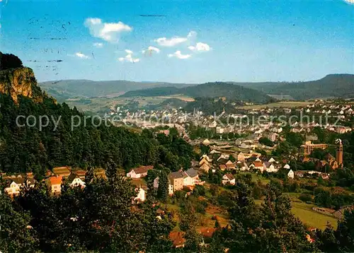 AK / Ansichtskarte Gerolstein Panorama Blick vom Auberg mit Munterlay Kat. Gerolstein