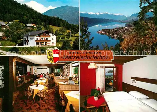 AK / Ansichtskarte Millstatt Millstaettersee Hotel Pension Matzelsdorferhof Kat. Millstatt Millstaetter See