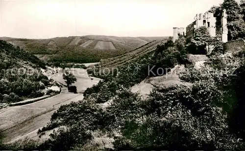 AK / Ansichtskarte Altleiningen Panorama mit Burgruine Kat. Altleiningen