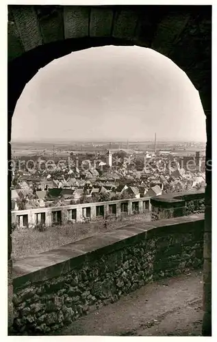 AK / Ansichtskarte Gruenstadt Blick vom Ehrenmal Kat. Gruenstadt