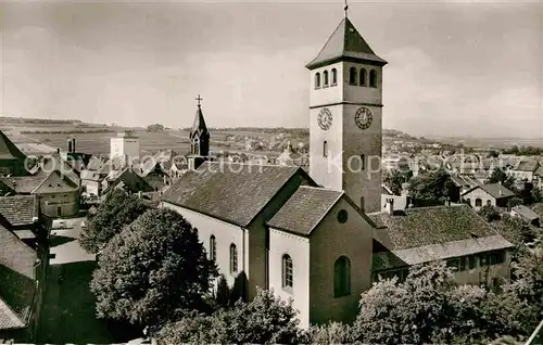 AK / Ansichtskarte Gruenstadt Kath Kirche Kat. Gruenstadt