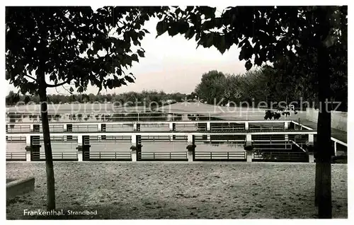 AK / Ansichtskarte Frankenthal Pfalz Strandbad Kat. Frankenthal (Pfalz)