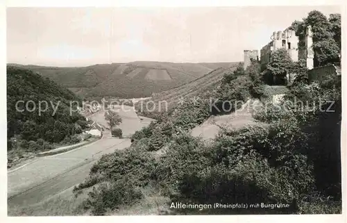 AK / Ansichtskarte Altleiningen Panorama mit Burgruine Kat. Altleiningen