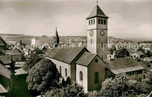 AK / Ansichtskarte Gruenstadt Kath Kirche Kat. Gruenstadt