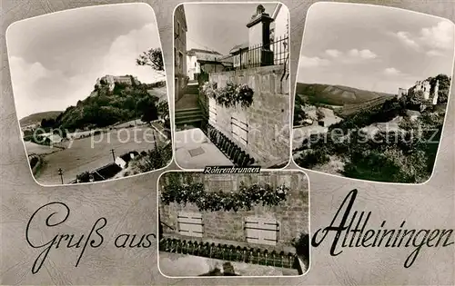 AK / Ansichtskarte Altleiningen Schloss Ruine Roehrenbrunnen Kat. Altleiningen