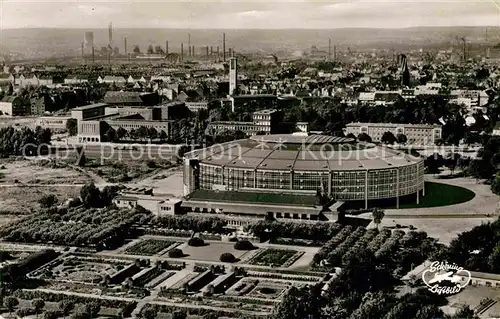 AK / Ansichtskarte Dortmund Westfalenhalle Fliegeraufnahme Kat. Dortmund